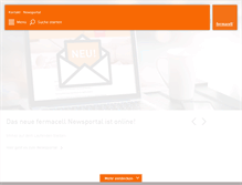 Tablet Screenshot of fermacell.de